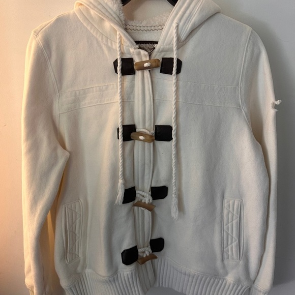 Old Navy Cream Fleece Jacket - Picture 7 of 7